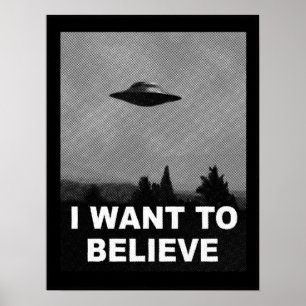 POSTER JE VEUX CROIRE