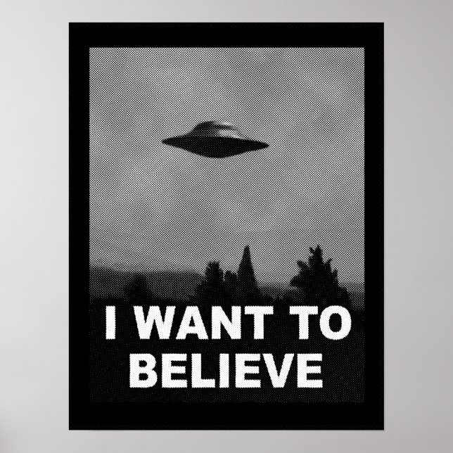POSTER JE VEUX CROIRE (Devant)