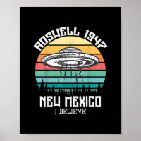 Je Veux Croire Que J'Aliens UFO Area 51 Roswell No