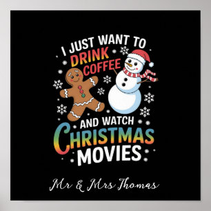 Poster Je veux juste boire du café et regarder des films