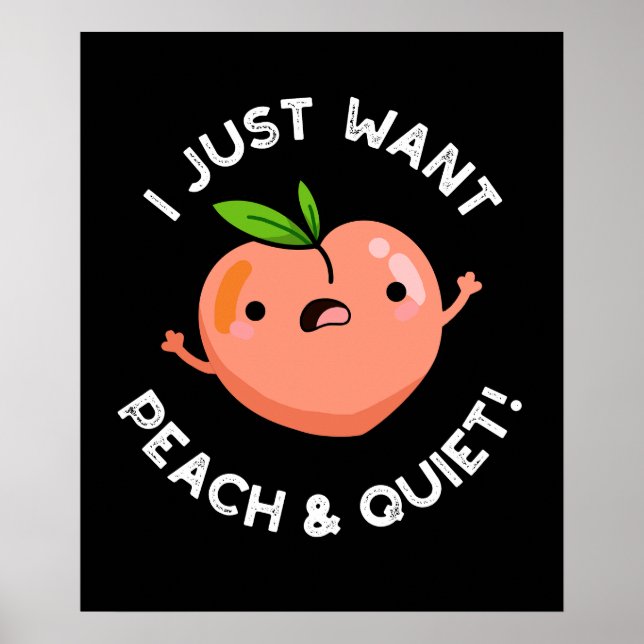 Poster Je Veux Juste Pêcher Et Tranquille Jeu De Fruits B (Devant)