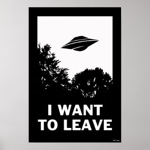 Poster Je Veux Partir