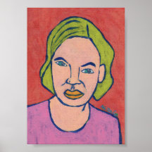 Je vous regarde - Art Print