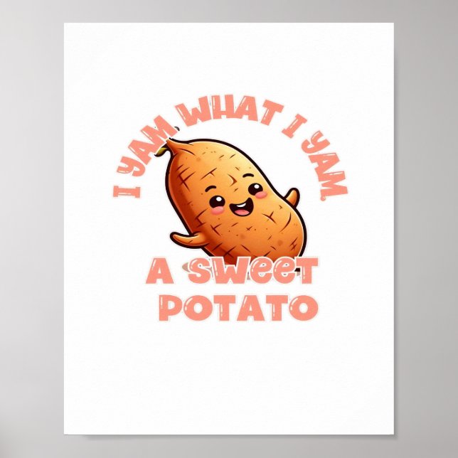 Poster Je Yam Ce Que Je Yam, Un Classique De Pomme De Ter (Devant)