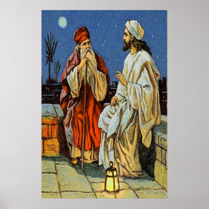 Poster Jean 3:1-21 Tu Dois Être Né Un Nouveau