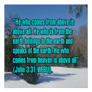 Poster Jean 3:31 WEBU