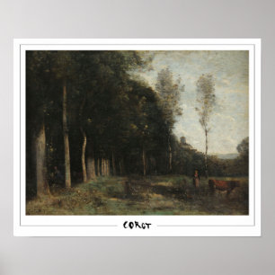 Poster Jean-Baptiste-Camille Corot Beaux-Arts #188-2