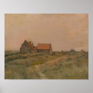 Poster Jean Charles Cazin - Jour d'octobre