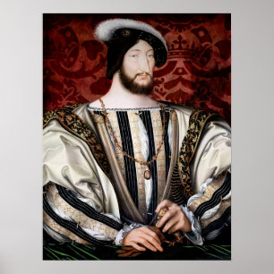 Poster Jean Clouet - François Ier, Roi de France