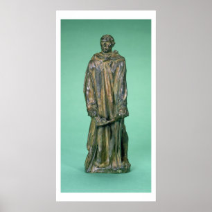 Poster Jean d'Aire, des Burghers de Calais (bronze)