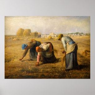 Poster Jean-François Millet - Les Gleaners