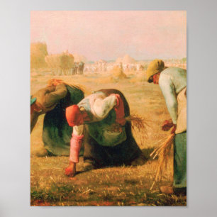 Poster Jean François Millet - Les Gleaners 1857