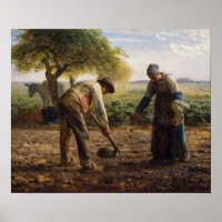 Jean-François Millet - Planteurs de pommes de terr