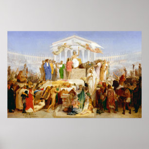 Poster Jean-Léon Gérôme L'âge d'Auguste