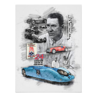 Poster Jean-Pierre Wimille