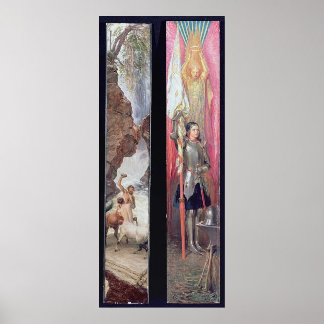 Poster Jeanne d'Arc, années 1890 (Devant)