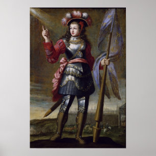 Poster Jeanne d'Arc devant Orléans