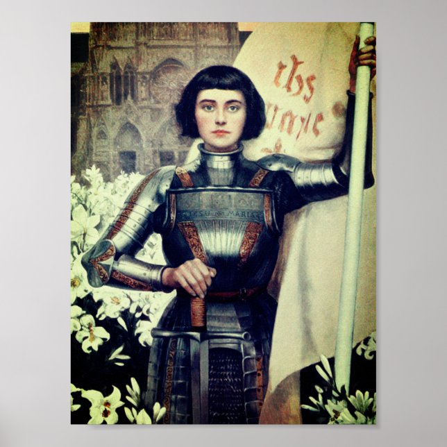 Poster Jeanne d'Arc (illustration Albert Lynch) (Devant)