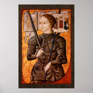 Poster Jeanne d'Arc Maid d'Orléans