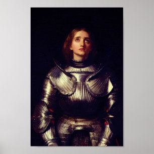 Poster Jeanne d'Arc par John Everett Millais