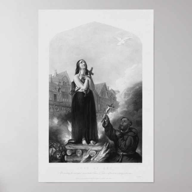 Poster Jeanne d'Arc - Un martyr dans leur cause (Devant)