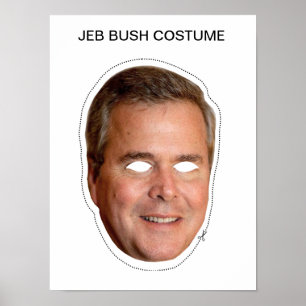 Poster Jeb Bush Costume