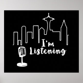 Poster J'écoute