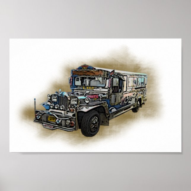 Poster Jeepney (Devant)