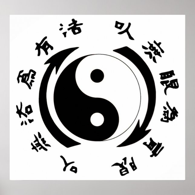 Poster Jeet Kune Do Academy Arts martiaux Bruce Lee (Devant)