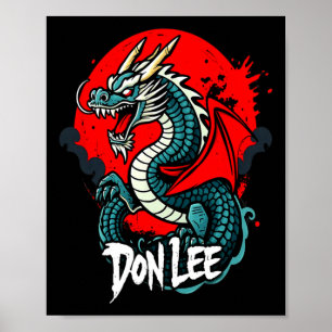 Poster Jeet Kune Do Jkd Arts martiaux mixtes Lee Don
