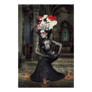 Poster Jeff Mougenot/Frederica Lolly (catrina)