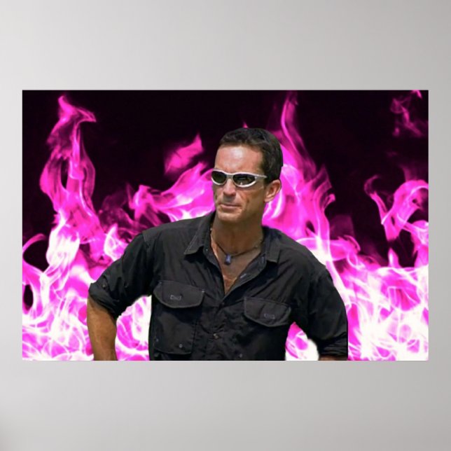 Poster Jeff Probst (Devant)