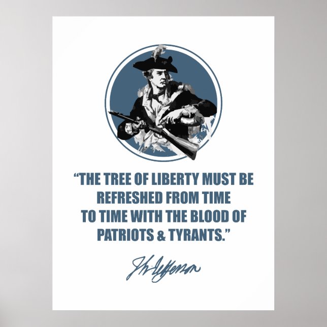 Poster Jefferson - L'arbre de la liberté (Devant)