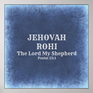 Poster Jehovah Rohi