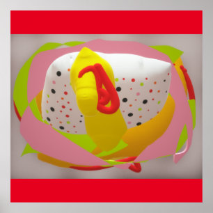 Poster Jelly Candy Sweet Baby Hug Love Soft Cushion