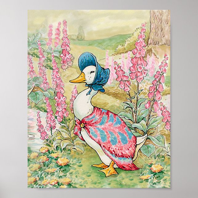 Poster Jemima Puddle Duck (Devant)