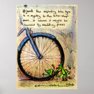 Poster @jemK irkafirka print