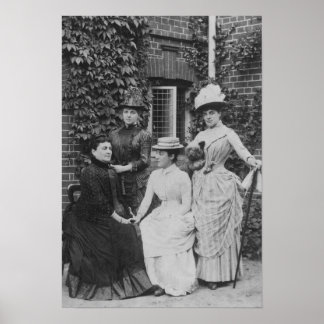 Poster Jennie Jerome, plus tard Lady Randolph Churchill