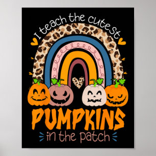 Poster J'Enseigne Les Citrouilles Les Plus Couteux Dans L