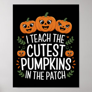 Poster J'Enseigne Les Citrouilles Les Plus Couteux Dans L
