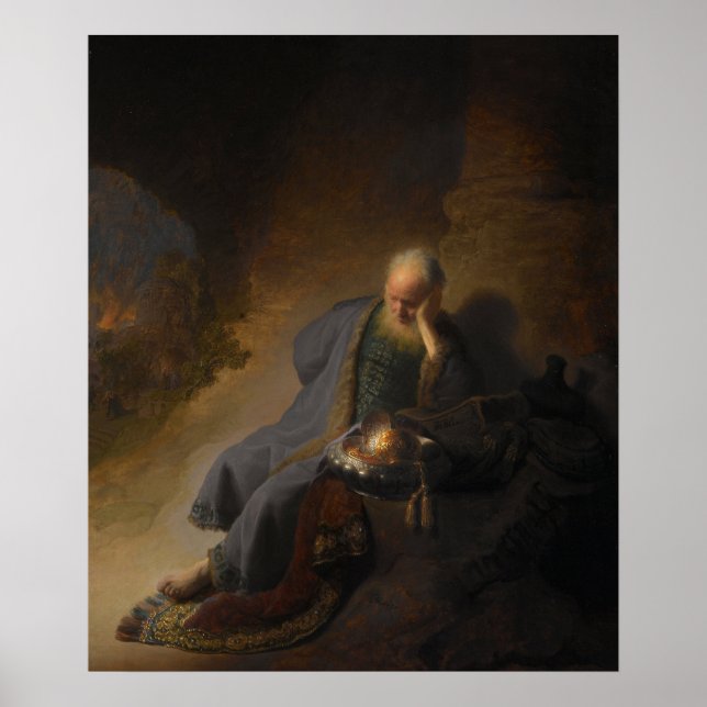 Poster Jeremiah Lamenting the Destruction of Jérusalem (Devant)