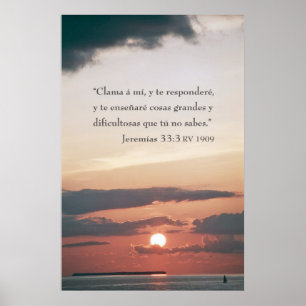 Poster Jeremias 33:3