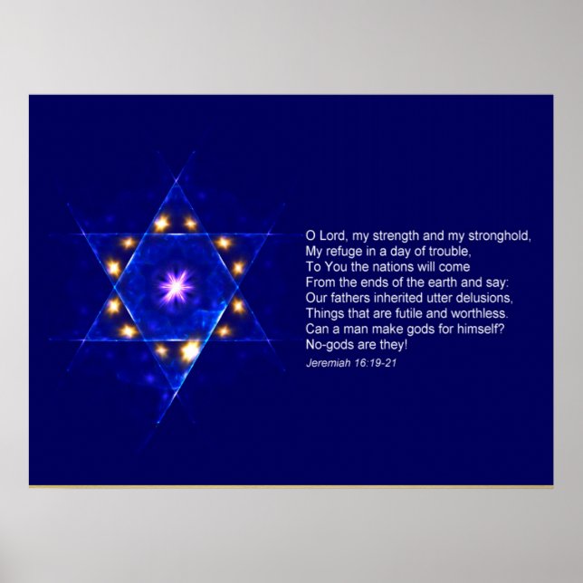 Poster Jérémie 16 (Devant)