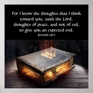 Poster Jérémie 29:11