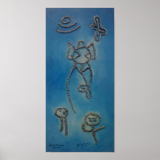 Poster Jeroglificos Tainos