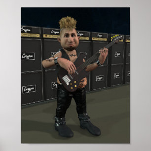Poster Jerome "Boom" Bloom des Pnksters