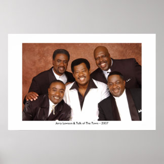 Poster - Jerry Lawson & Talk of The Town - 2007