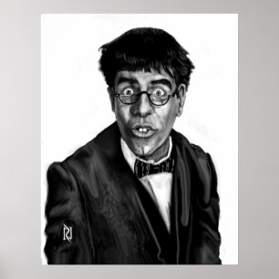 POSTER JERRY LEWIS ; QUEL CARACTÈRE NUTIME