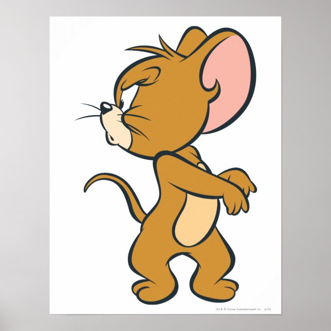 Poster Jerry Regarder En Arrière En Colère (Devant)
