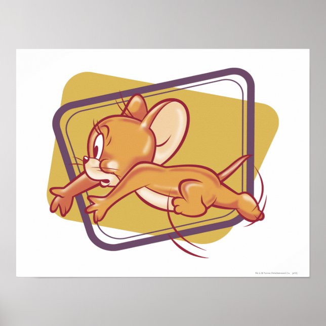 Poster Jerry Running Peur (Devant)